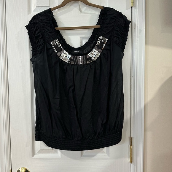 Embellished Express blouse - Picture 1 of 5